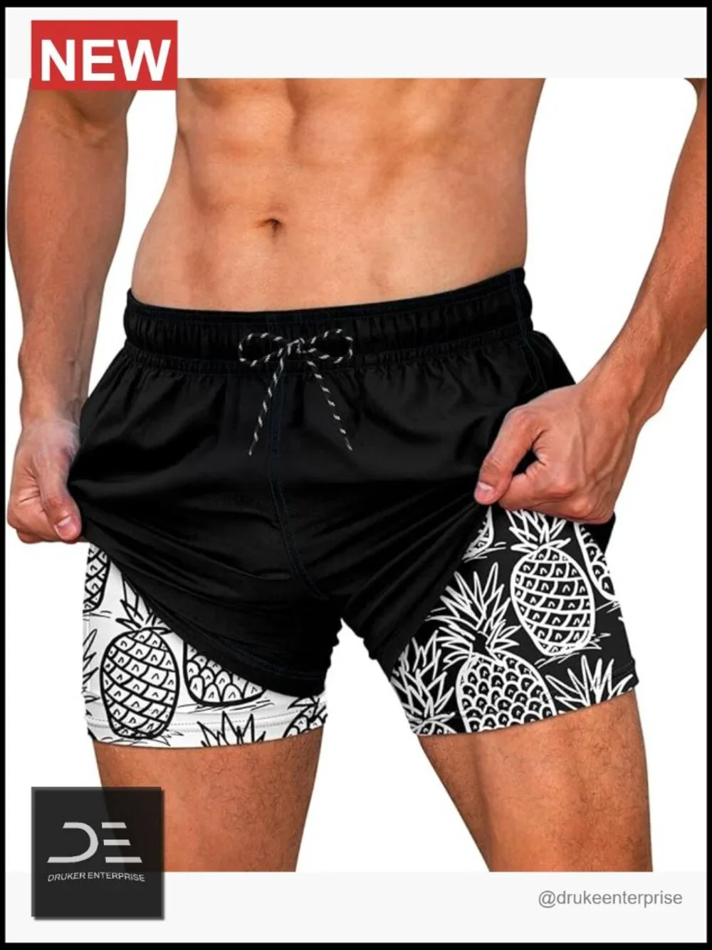 Men's Swim Trunks 5.5